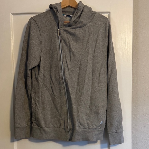 BMW Gray Asymmetrical Zip Sweatshirt - Picture 1 of 5